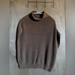 Brown Sleeveless Sweater